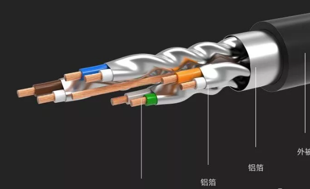 8芯网线双绞线中哪几根线是有用的？