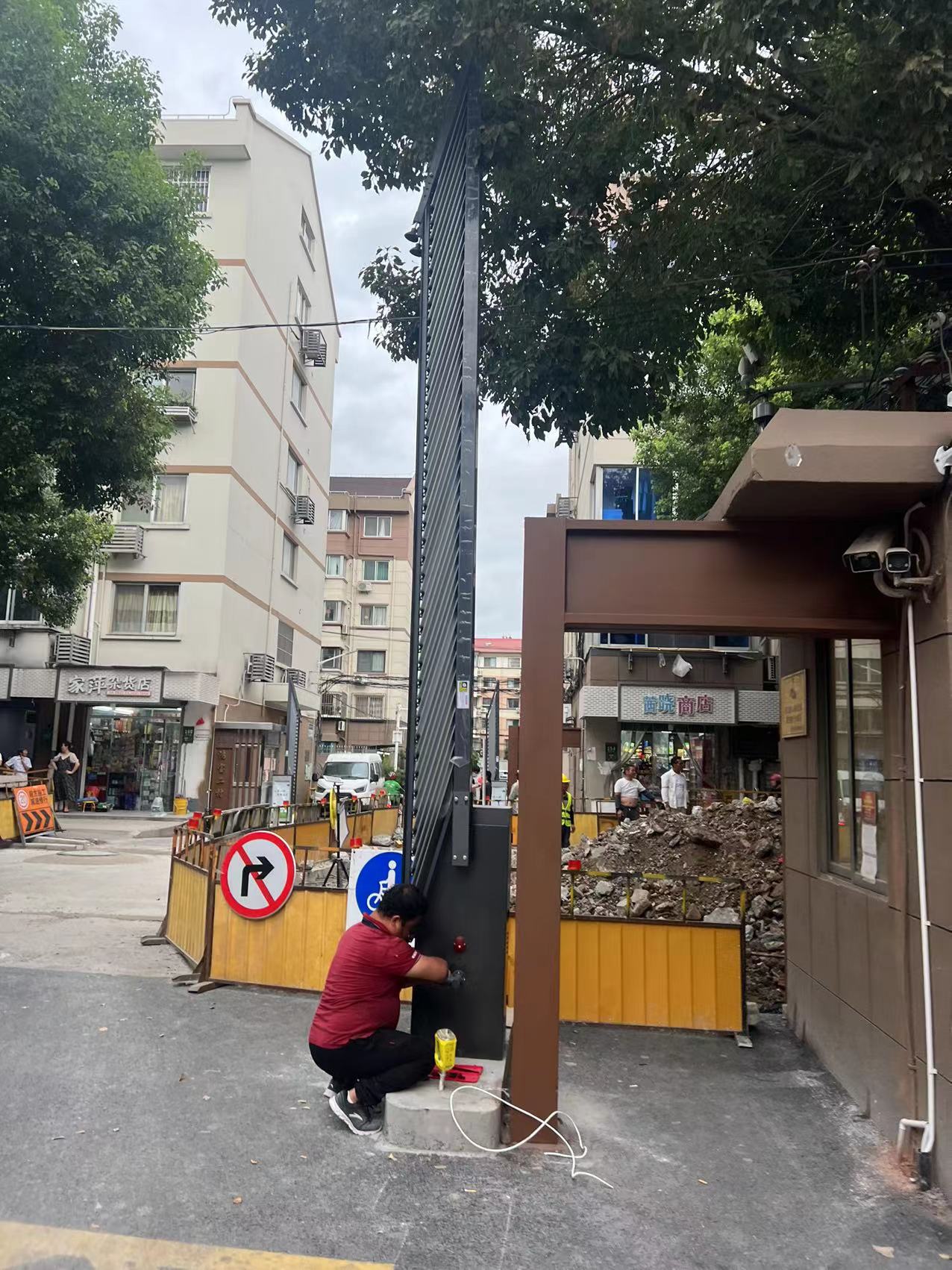 常见的停车场道闸