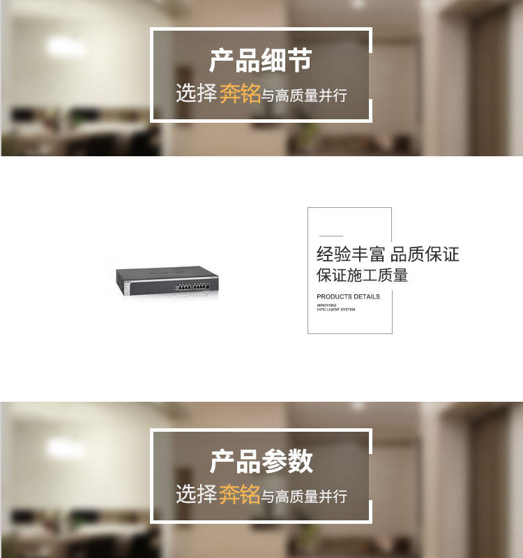 NETGEAR XS708E 8 口万兆简单网管交换机(图1)