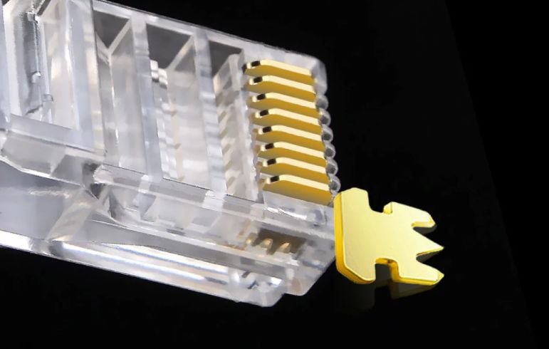 一分钟自制高质量水晶头,如何区分超5类水晶头与6类水晶头?(图12) 一分钟自制高质量水晶头,如何区分超5类水晶头与6类水晶头?(图12)