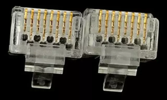 一分钟自制高质量水晶头,如何区分超5类水晶头与6类水晶头?(图14) 一分钟自制高质量水晶头,如何区分超5类水晶头与6类水晶头?(图14)