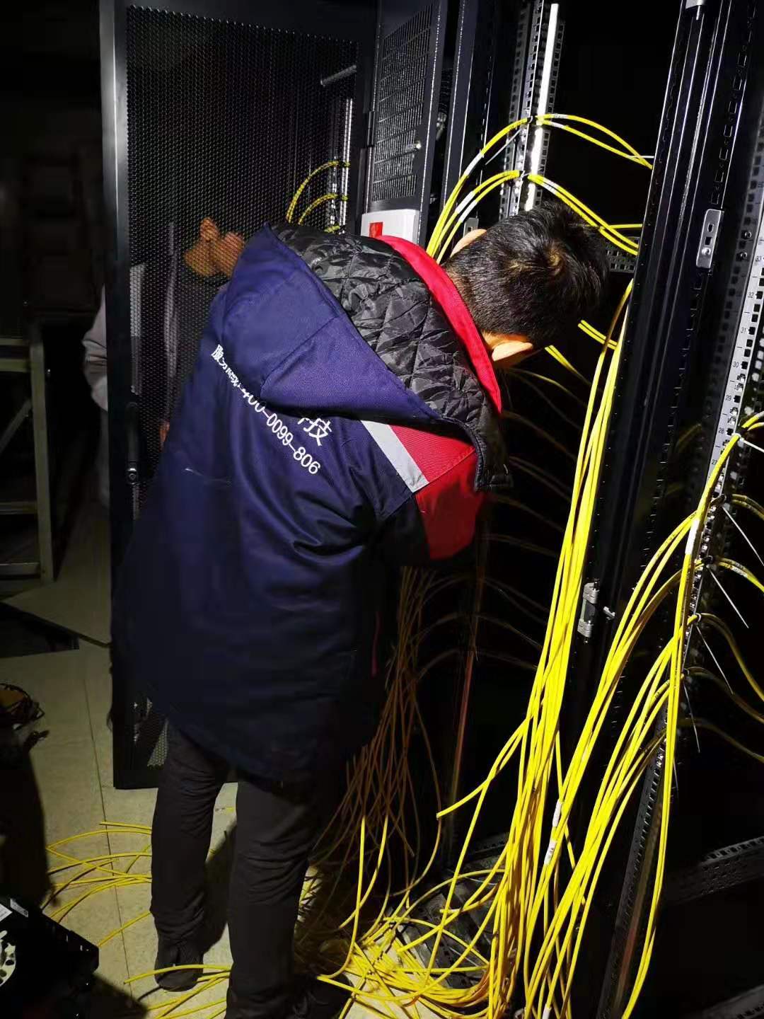 中电科信息大厦光纤熔接及机房数据系统(图6)