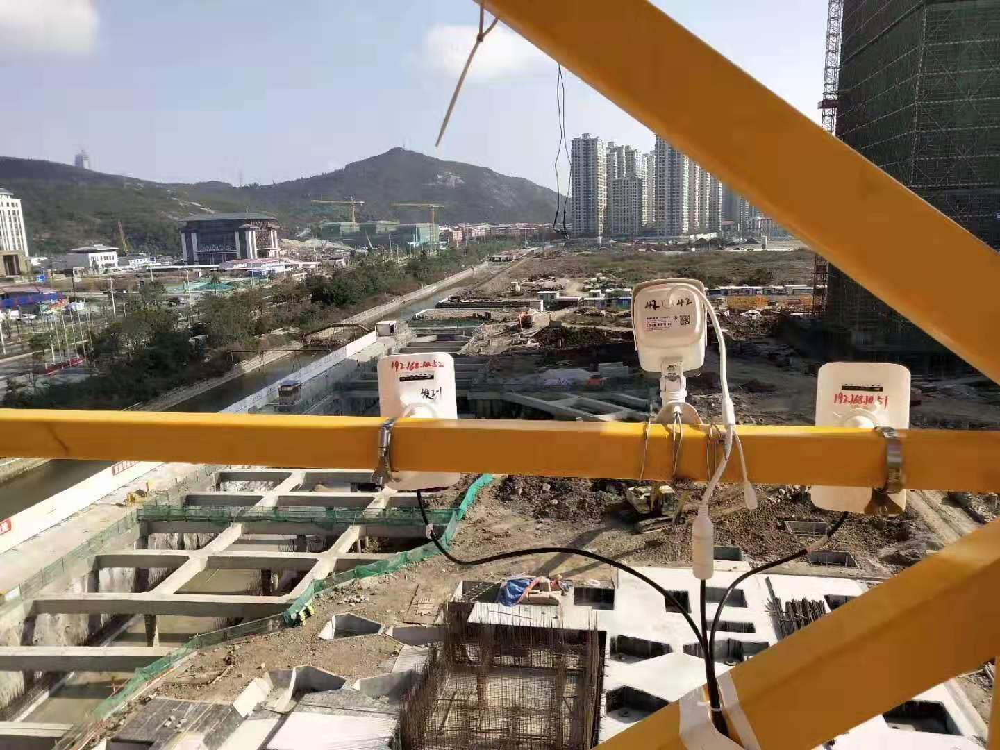 珠海德国城安防监控及IP广播系统智慧工地(图4)