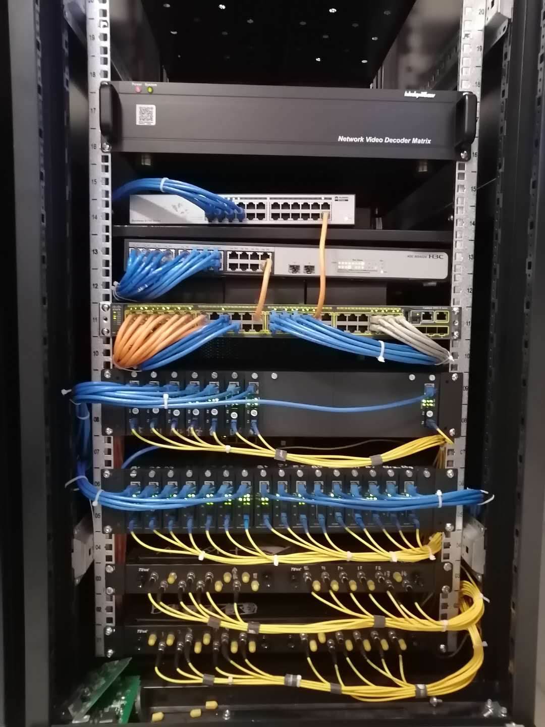 外运物流有限公司消防监控及机房建设安装(图5)