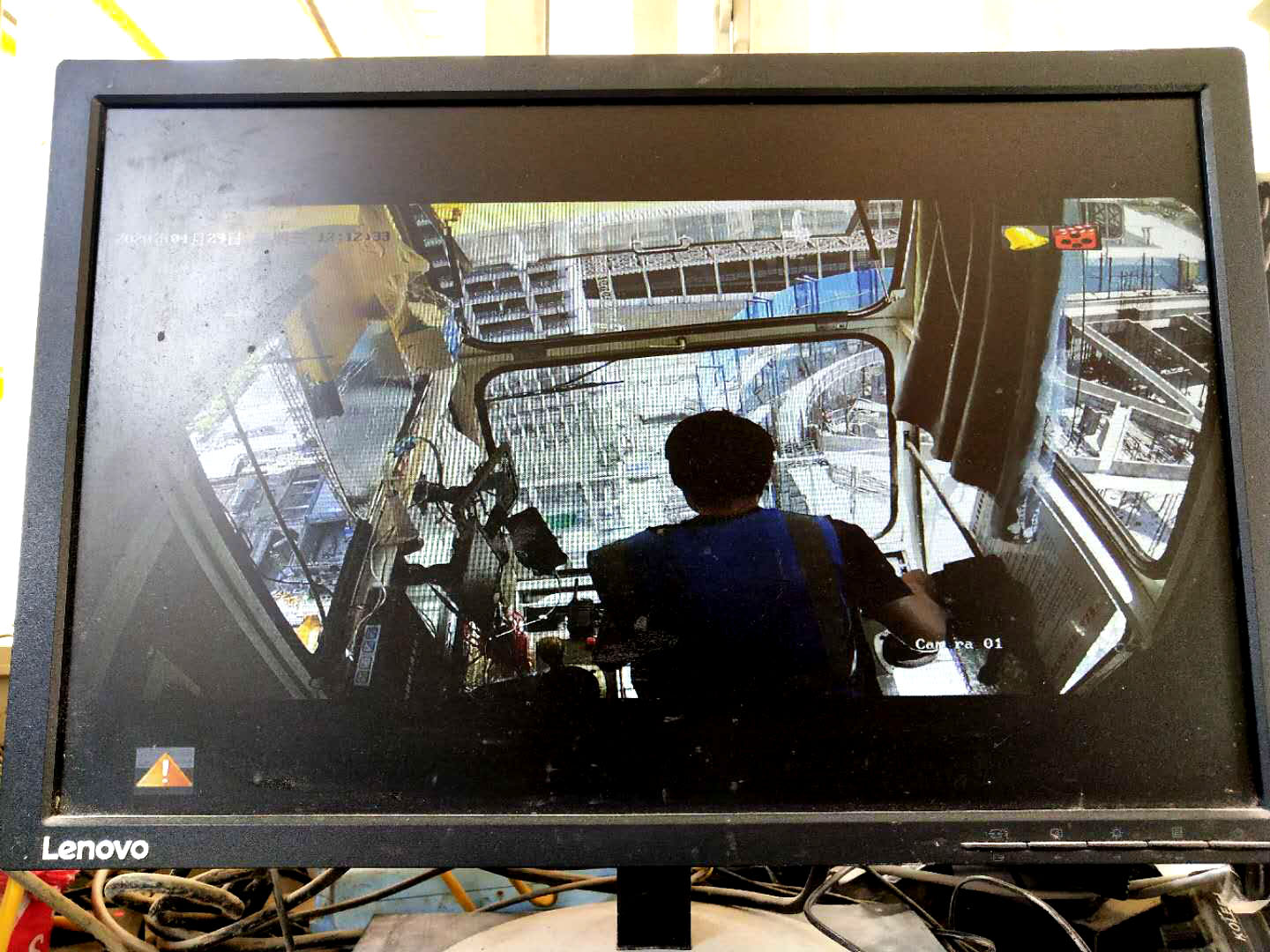 杭州奥体中心中建八局项目电梯塔吊监控安装(图6)