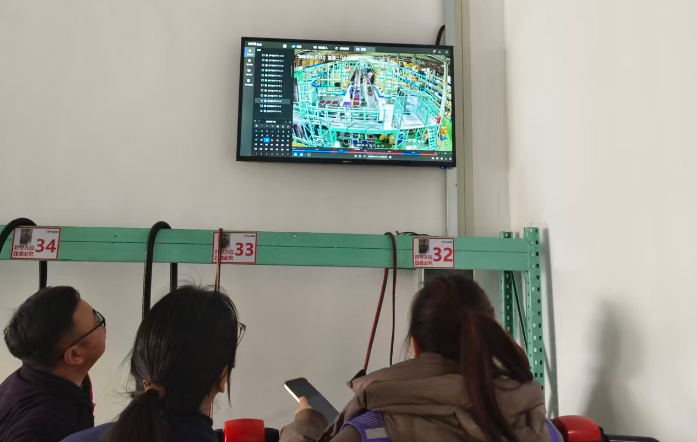 上海松江统一物流1号库128路《高清全彩监控系统》竣工(图1)