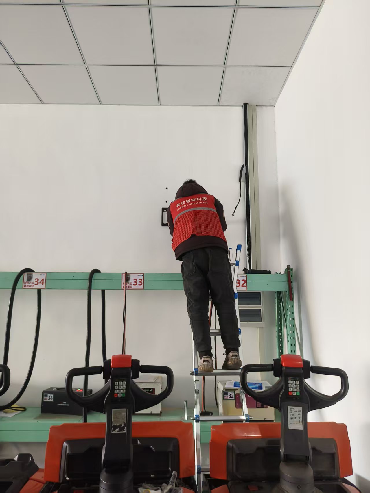 上海松江统一物流1号库128路《高清全彩监控系统》竣工(图3)