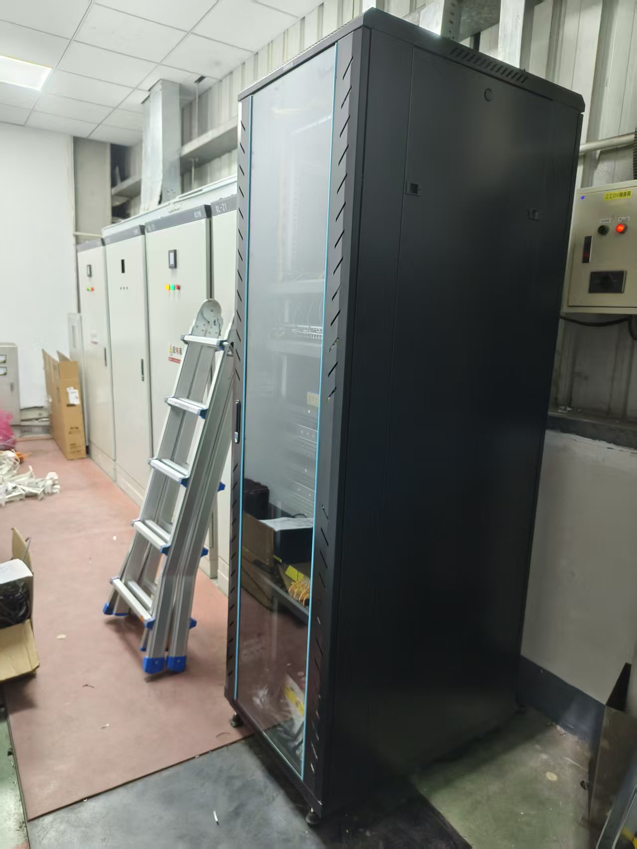 上海松江统一物流1号库128路《高清全彩监控系统》竣工(图7)